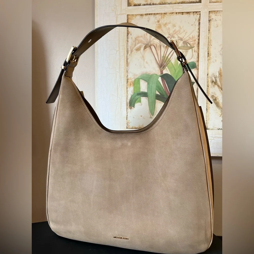 Michael Kors Nolita Hobo Leather Shoulder Bag NWT
